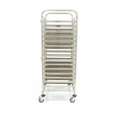 Maxima Vozík na podnosy Bakerynorm - vhodný pro 32 podnosů - 60 x 40 cm |  09300549